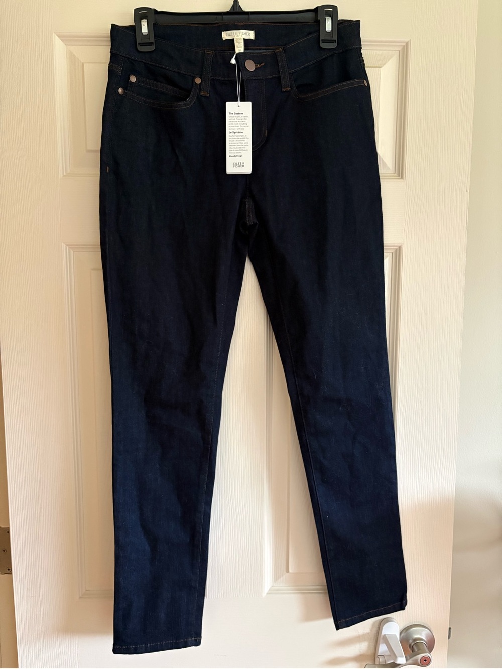 NWT EILEEN FISHER JEANS WOMENS SIZE 8P